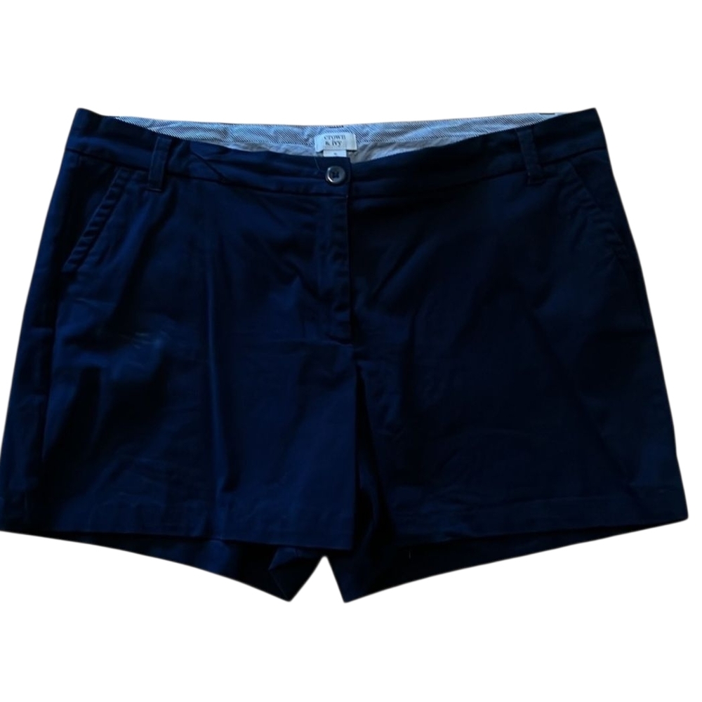Crown & Ivy Navy Blue Women's Shorts